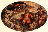 Jacopo Robusti Tintoretto Glorification of St Roch painting